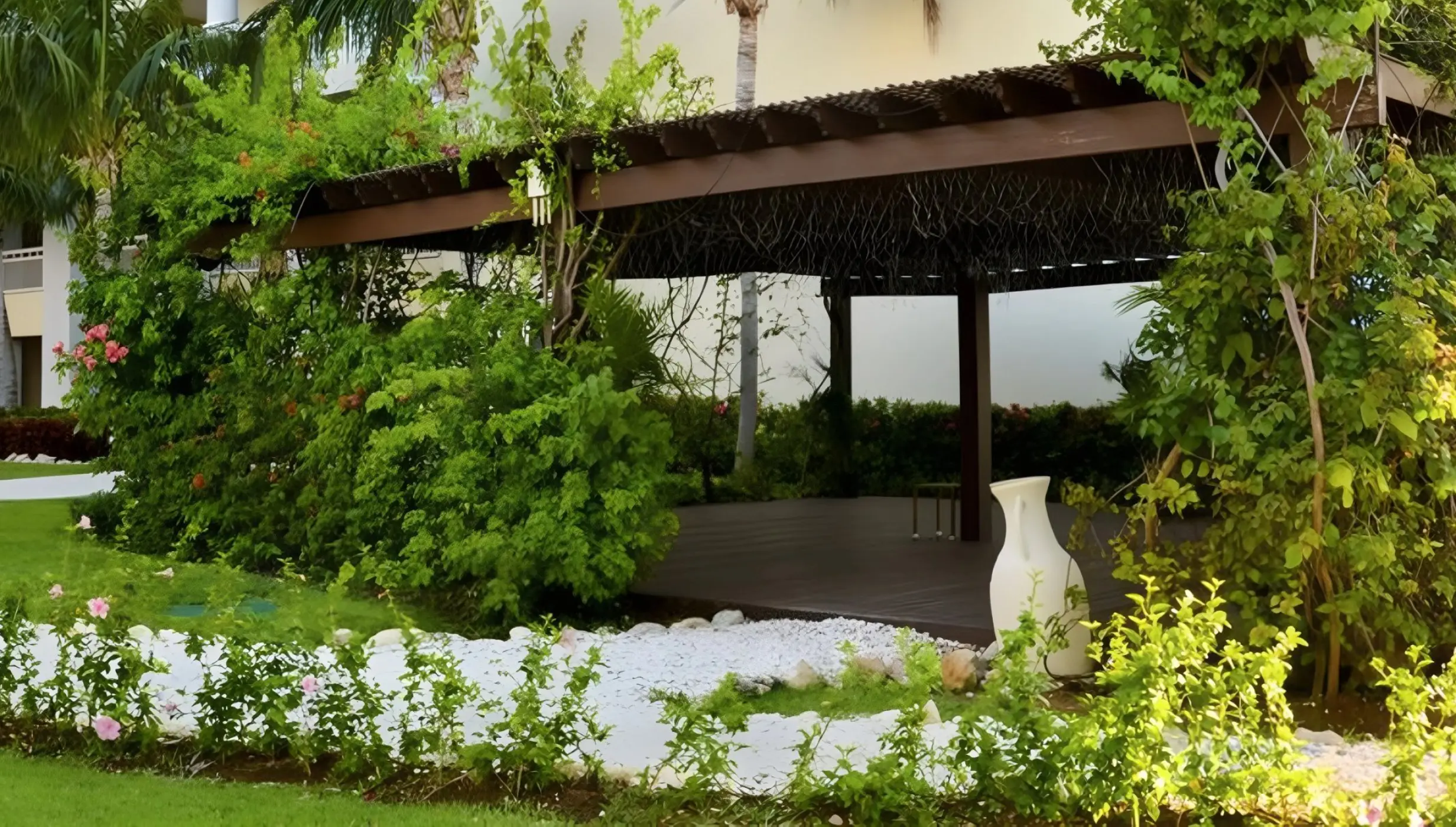 Yoga Garden Deck venue at JOIA Rose Hall by Iberostar