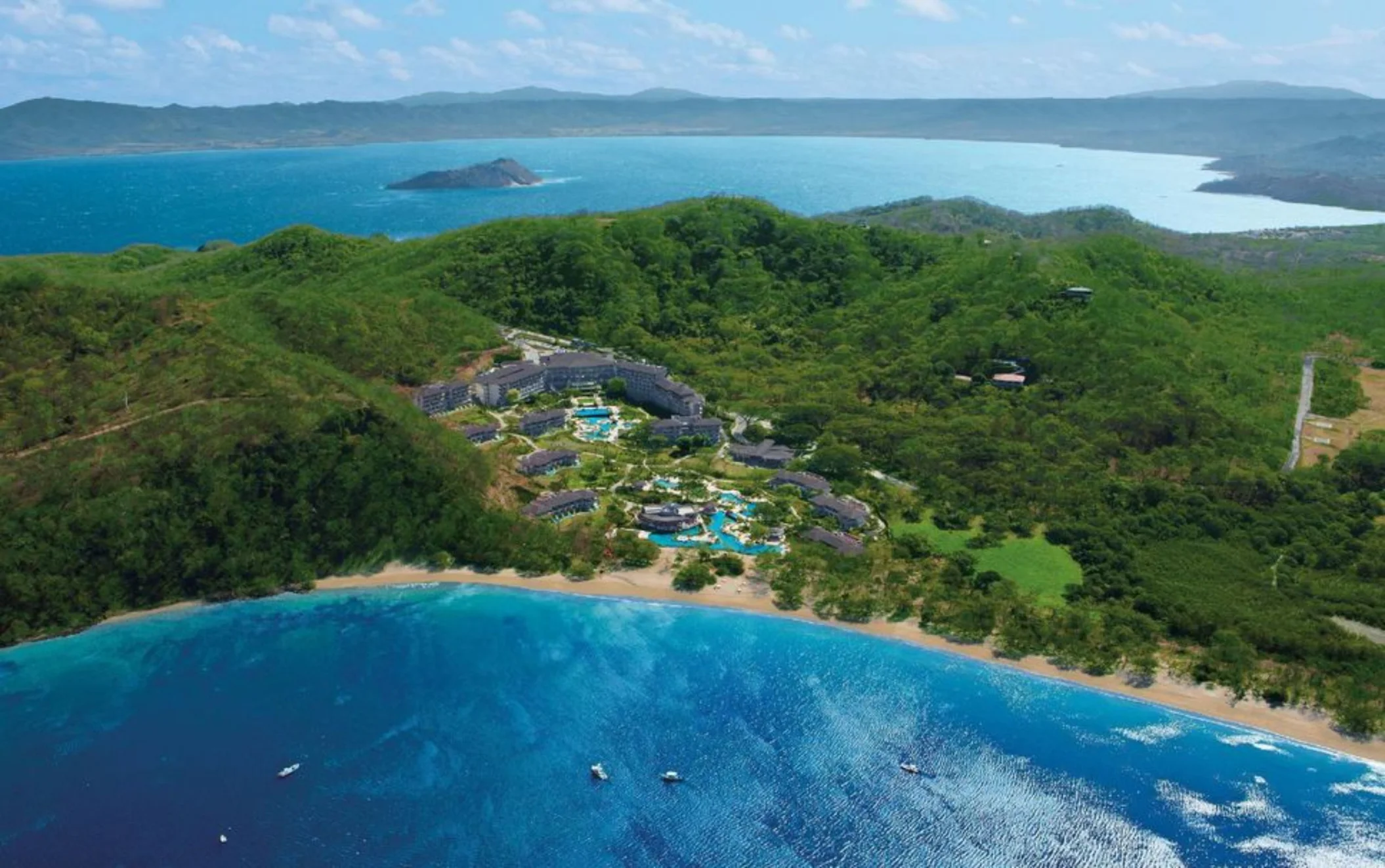 aerial view of JW Marriott Costa Elena
