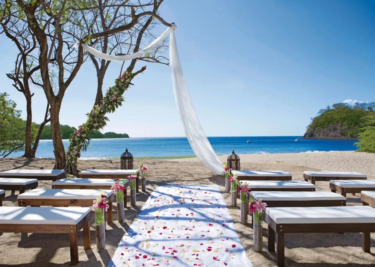 Arboleda beach venue at JW Marriott Costa Elena