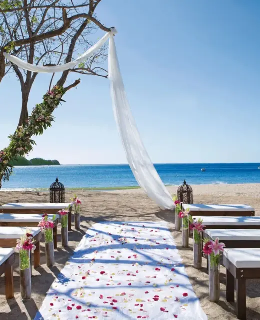 Arboleda beach venue at JW Marriott Costa Elena
