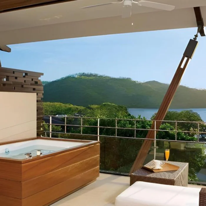 balcony of suite at JW Marriott Costa Elena