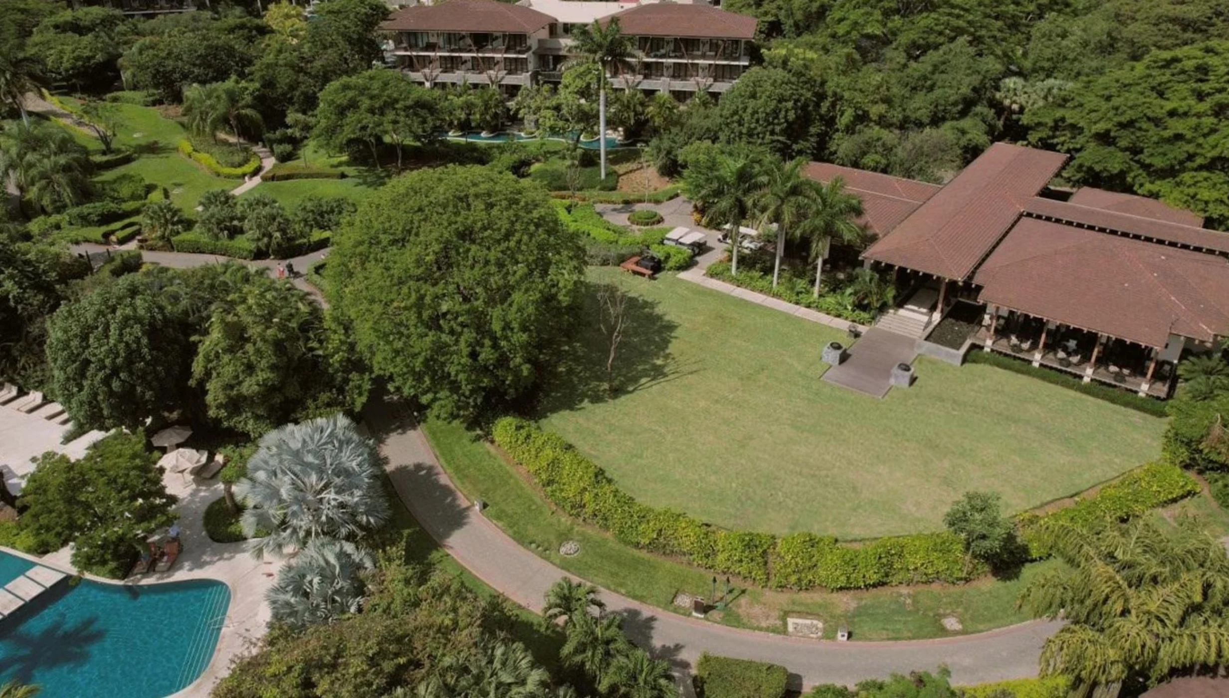Griffin lawn venue at JW Marriott Costa Elena