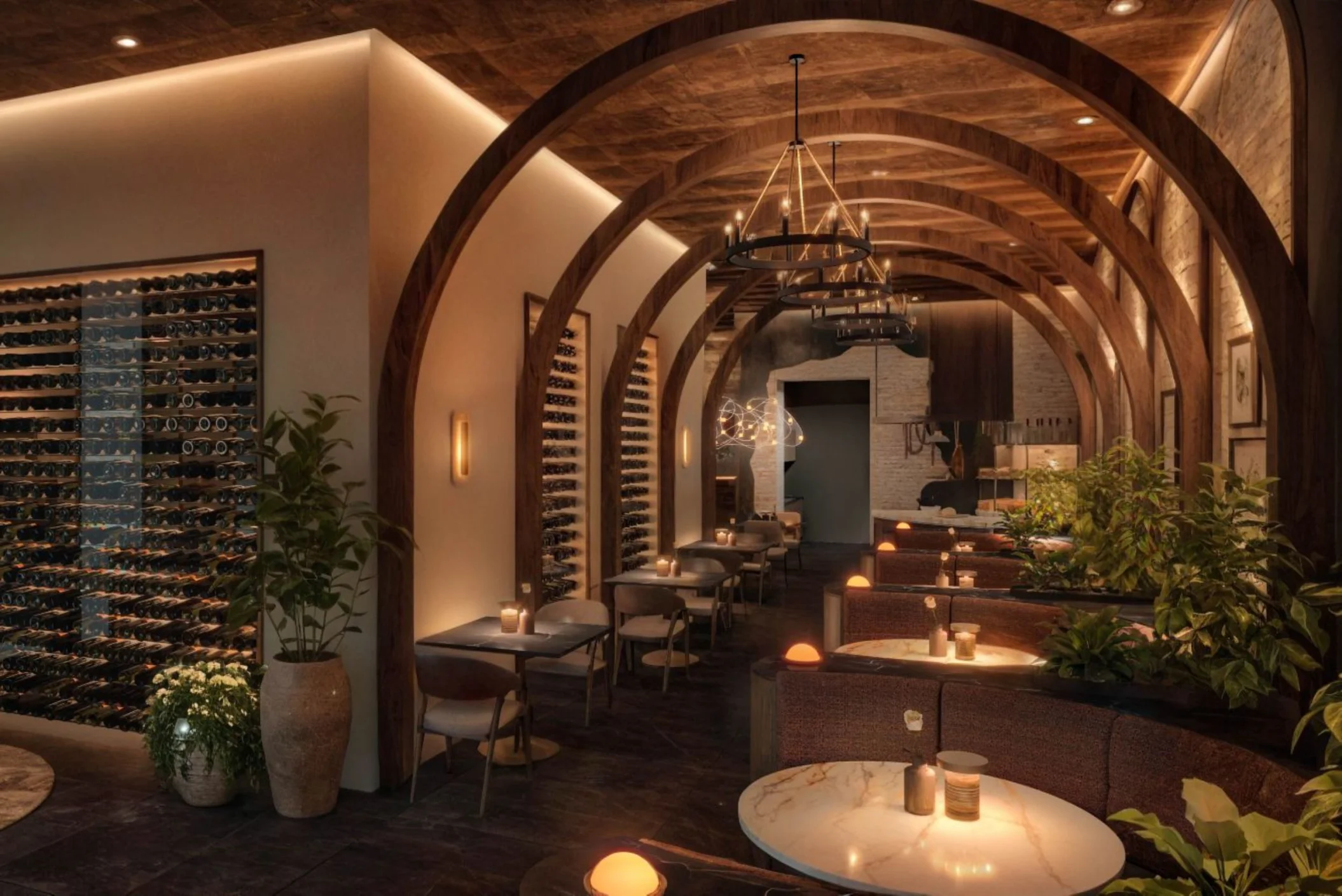 Italian restaurant at JW Marriott Costa Elena