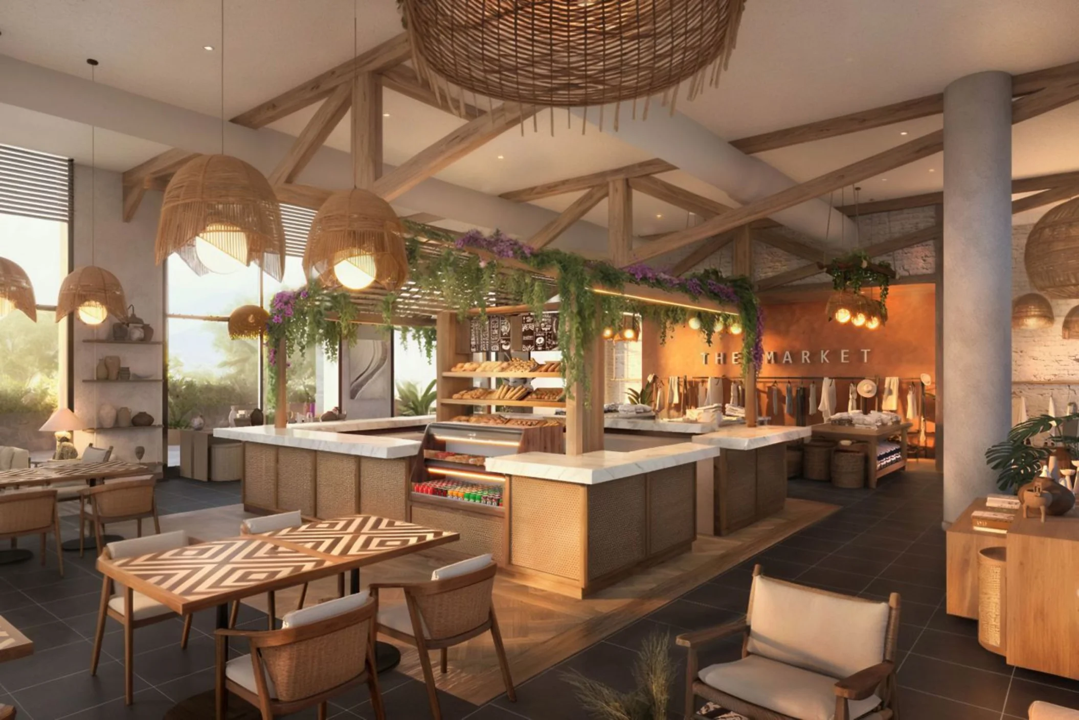 The Market restaurant at JW Marriott Costa Elena