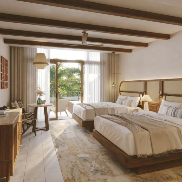 room with 2 beds at JW Marriott Costa Elena