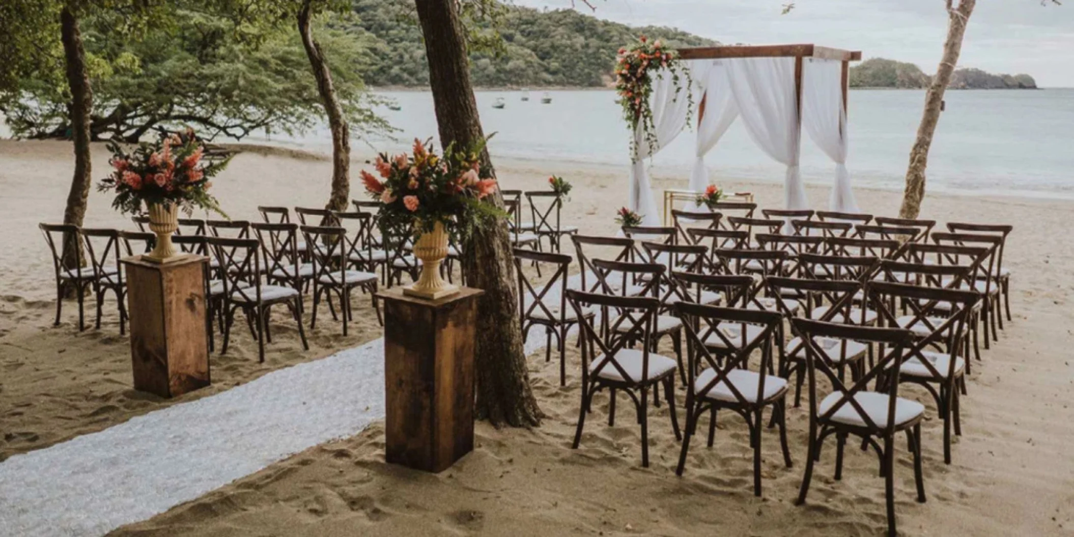 Santa Elena beach venue at JW Marriott Costa Elena