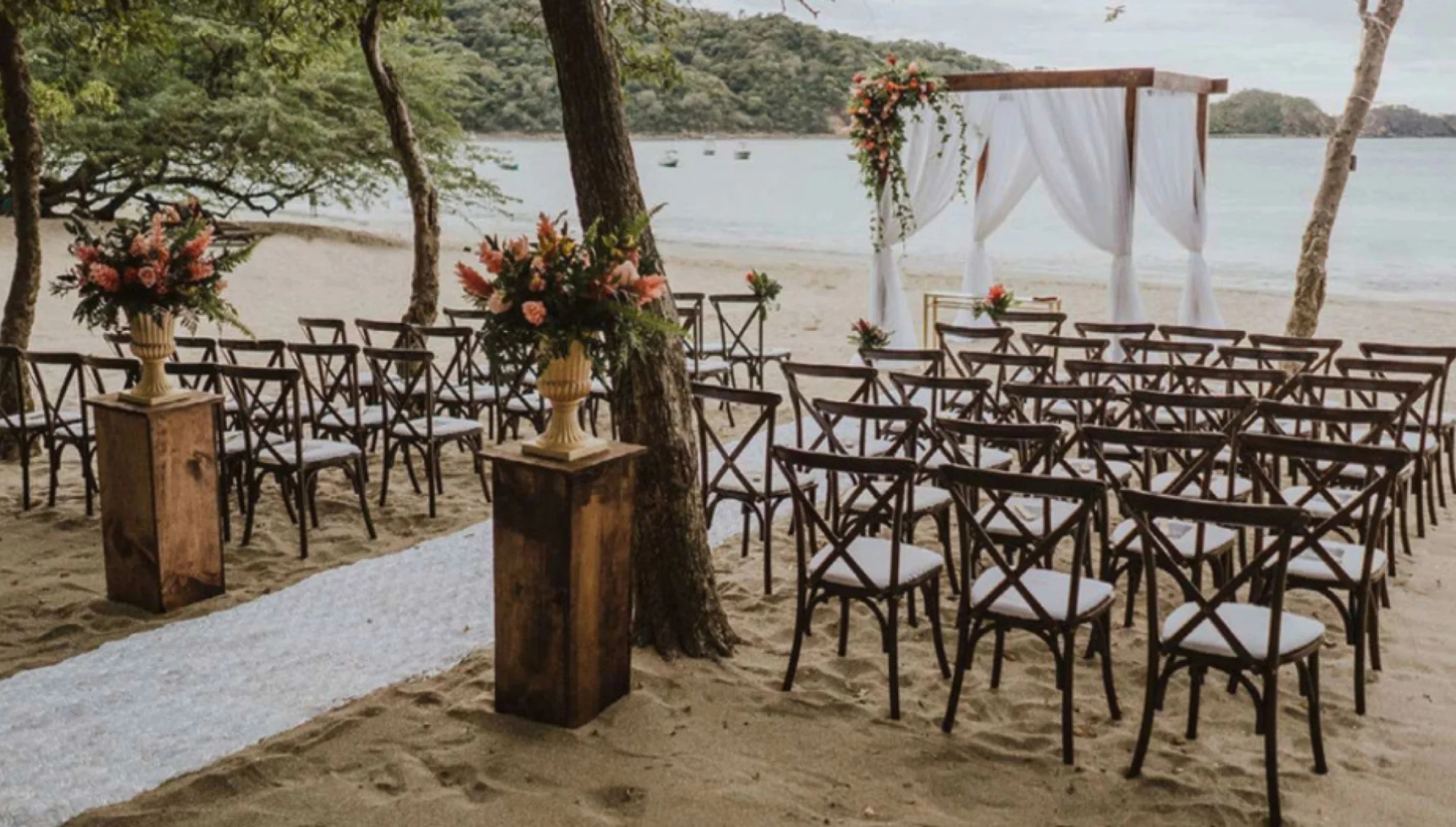 Santa Elena beach venue at JW Marriott Costa Elena