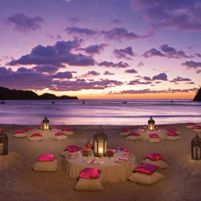 Santa Elena beach venue at JW Marriott Costa Elena