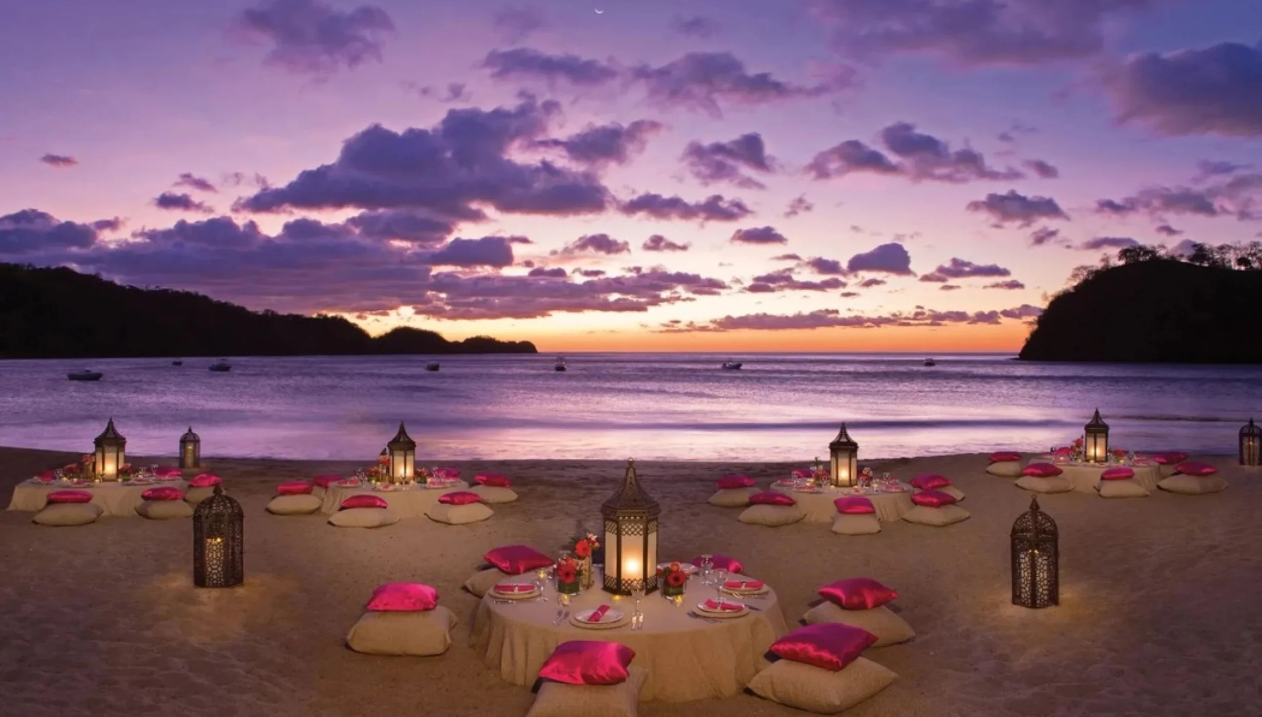Santa Elena beach venue at JW Marriott Costa Elena