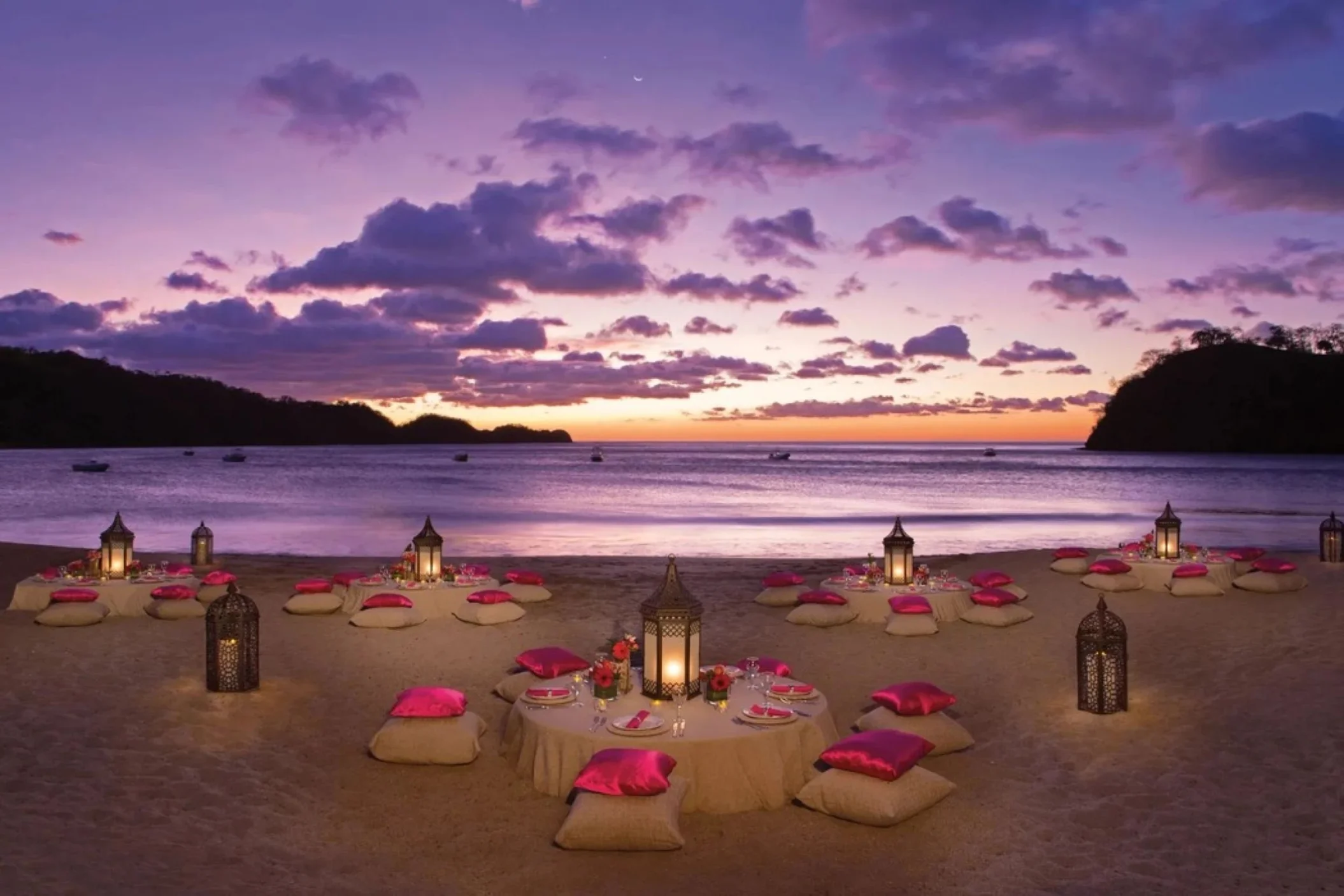 Santa Elena beach venue at JW Marriott Costa Elena