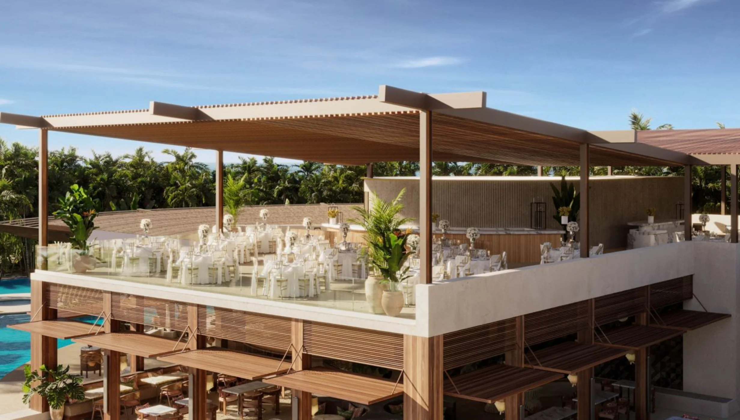 social bowl venue at JW Marriott Costa Elena