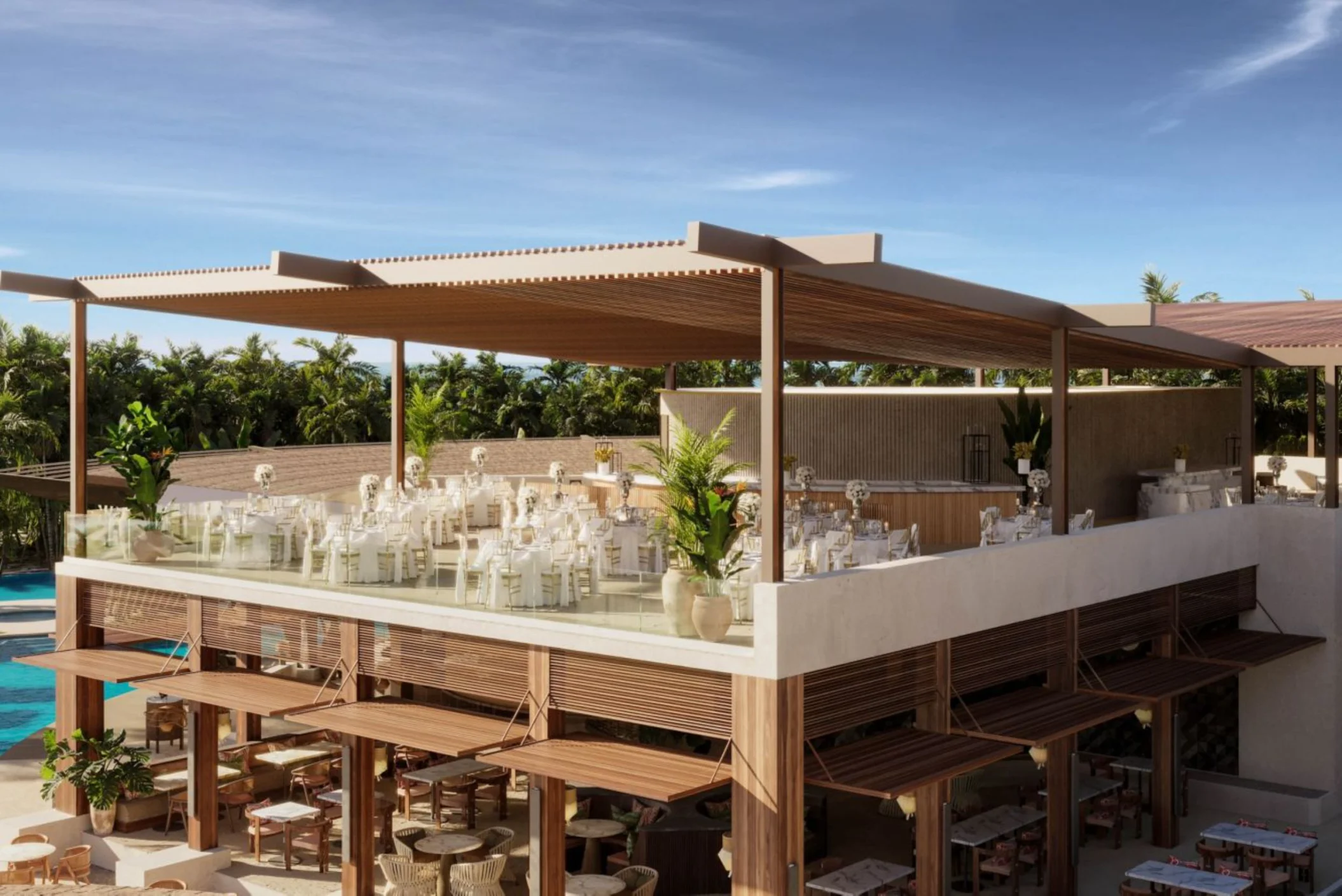 social bowl venue at JW Marriott Costa Elena