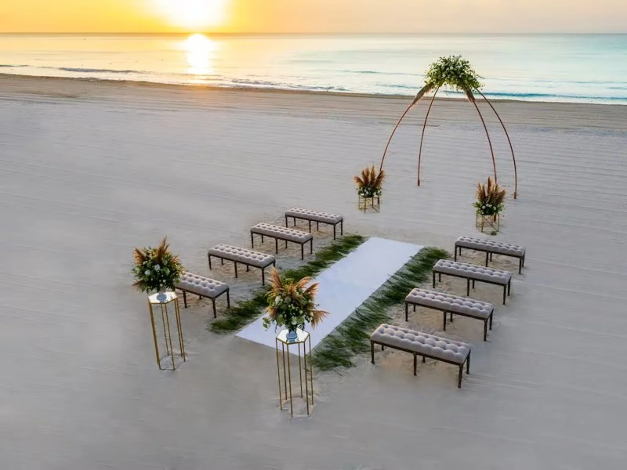 blanc beach venue at Le Blanc Spa Resort Cancun
