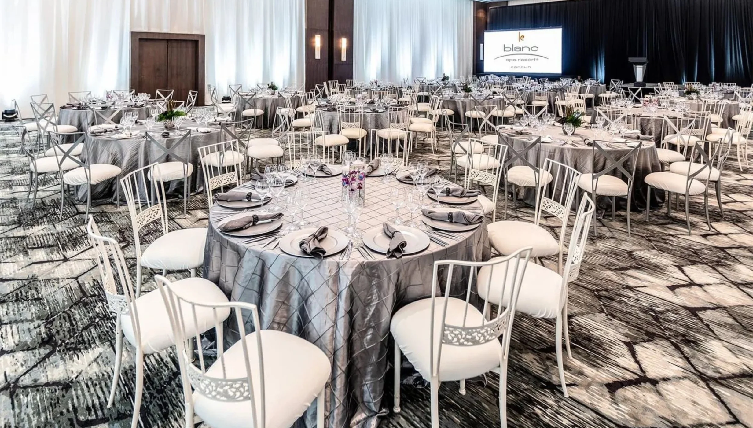 blanc sand ballroom at Le Blanc Spa Resort Cancun