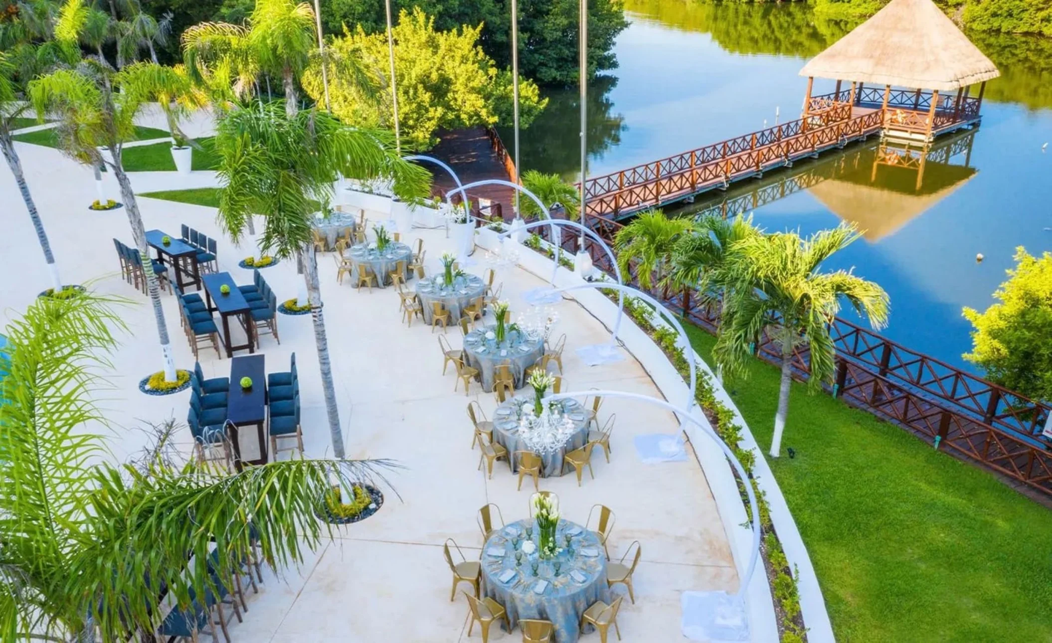 luna terrace venue at Le Blanc Spa Resort Cancun