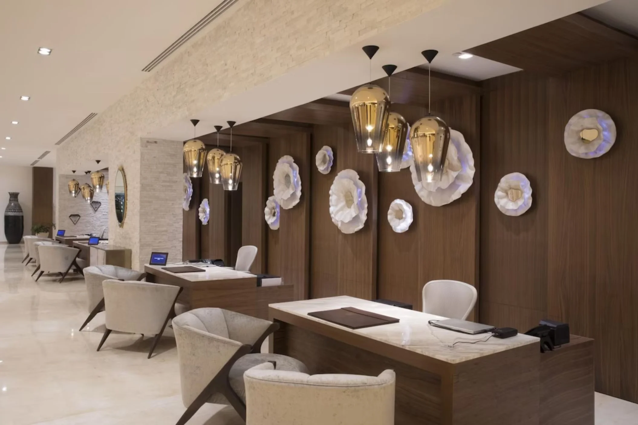reception at Le Blanc Spa Resort Cancun