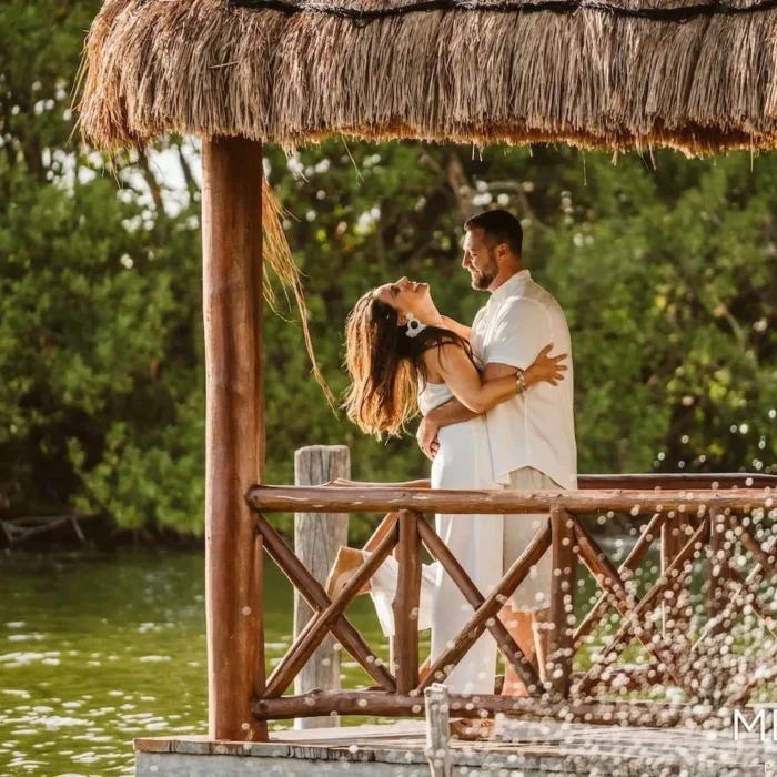 wedding coupe at Le Blanc Spa Resort Cancun
