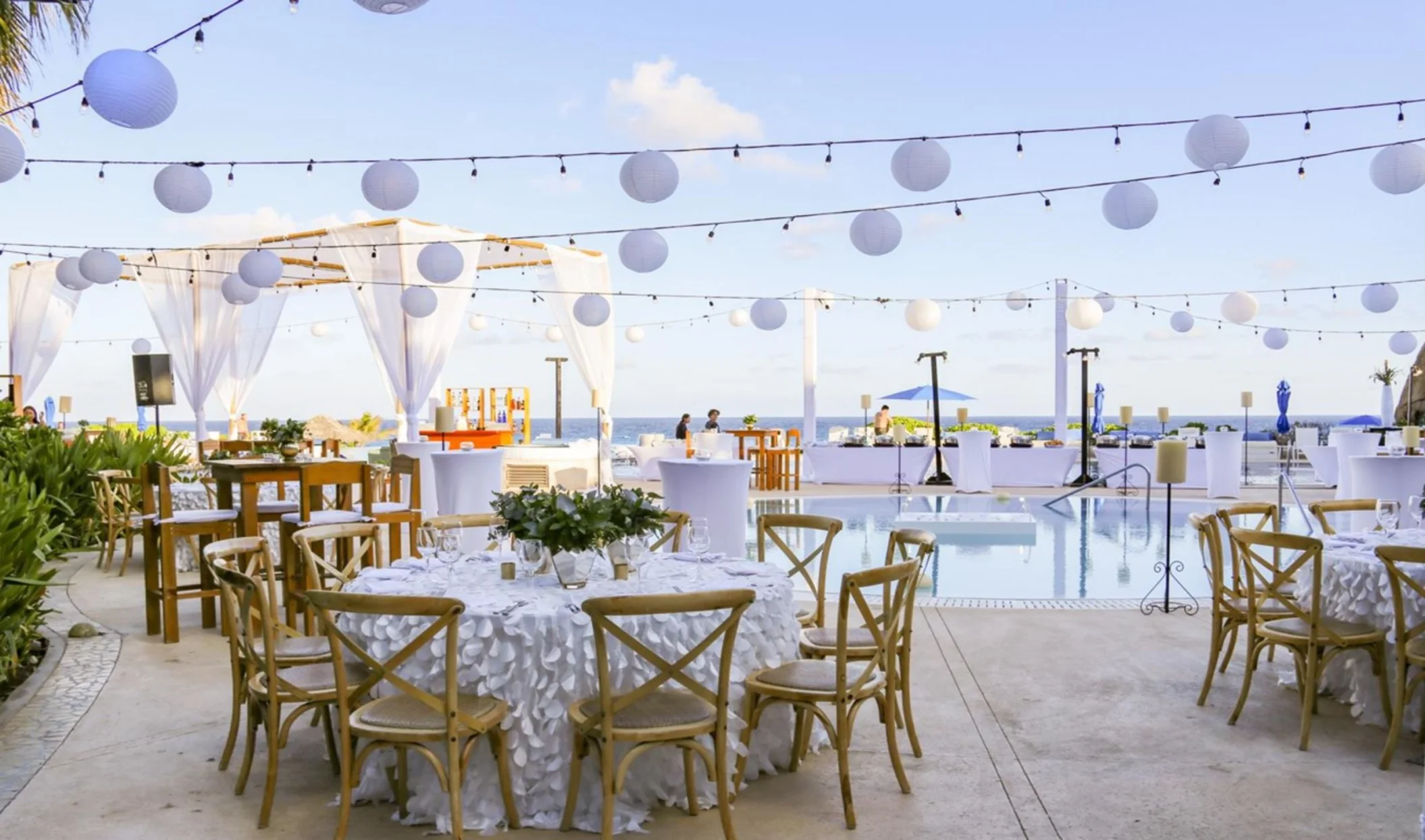 Azur Pool venue at Live Aqua Cancun