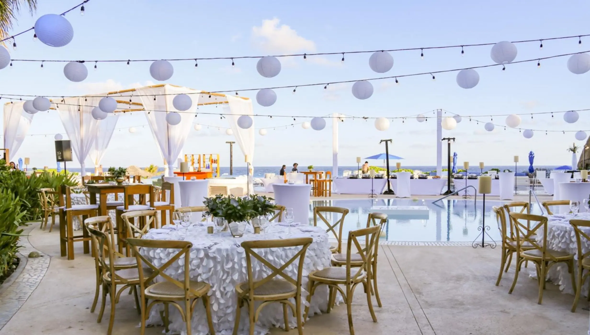 Azur Pool venue at Live Aqua Cancun