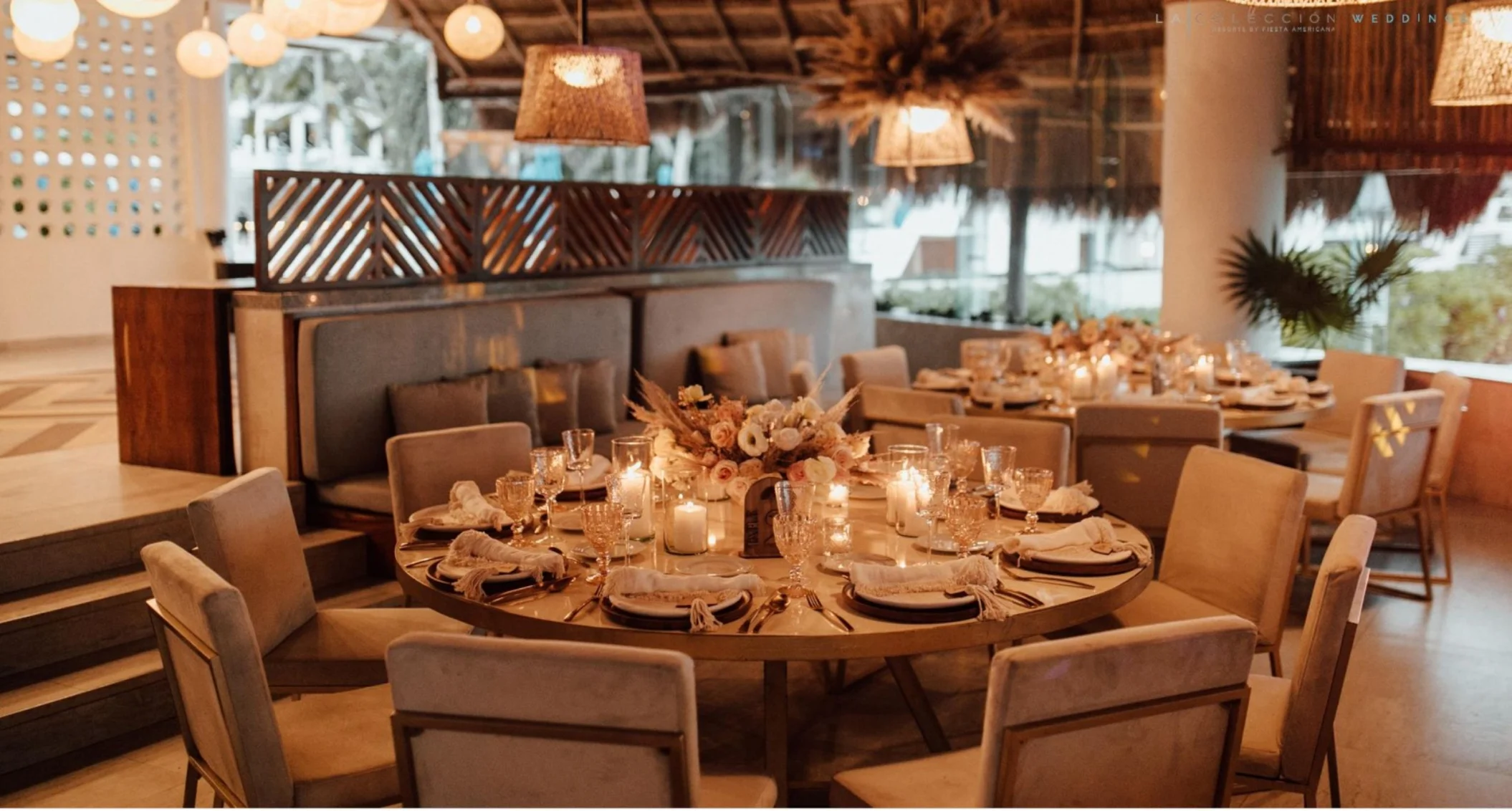 Azur restaurant and venue at Live Aqua Cancun