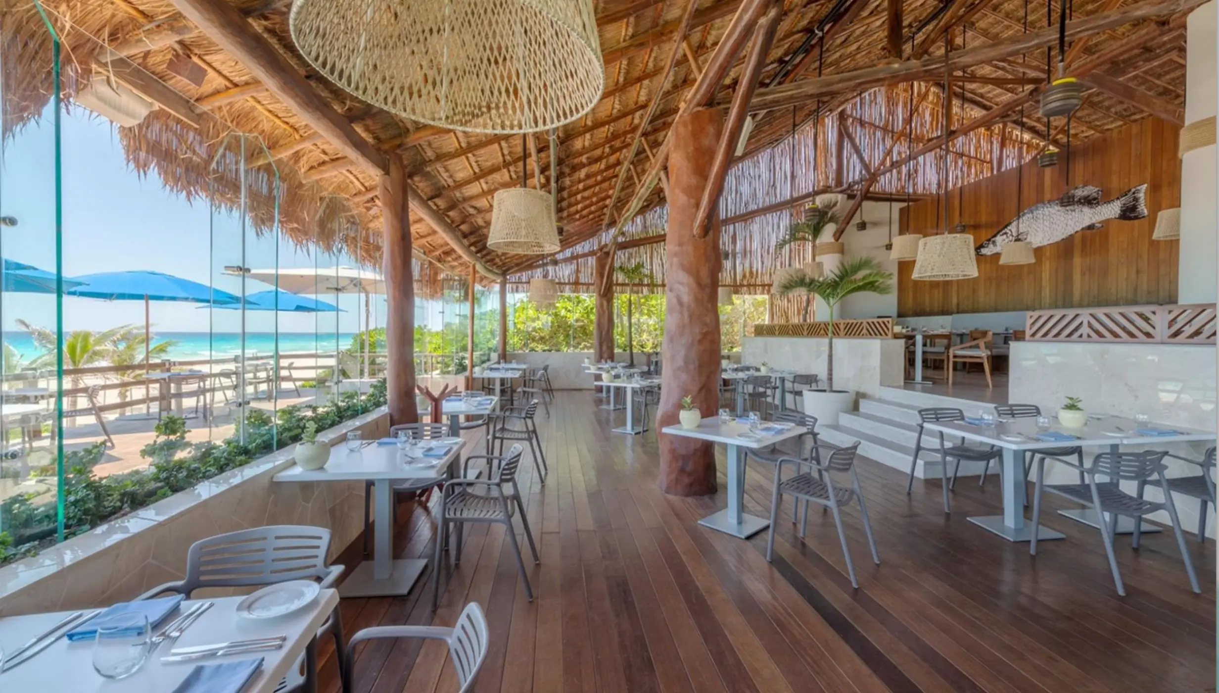 Azur restaurant and venue at Live Aqua Cancun