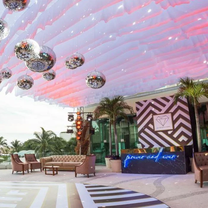 Egos Terrace venue at Live Aqua Cancun