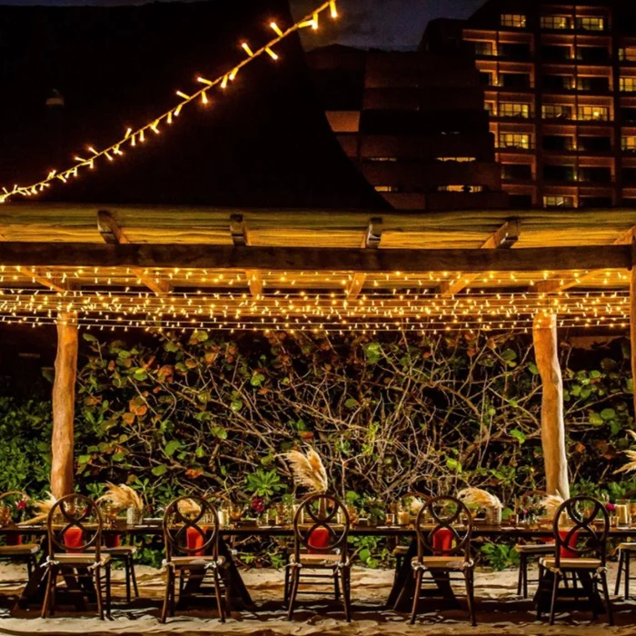 Pergola at South Beach venue at Live Aqua Cancun