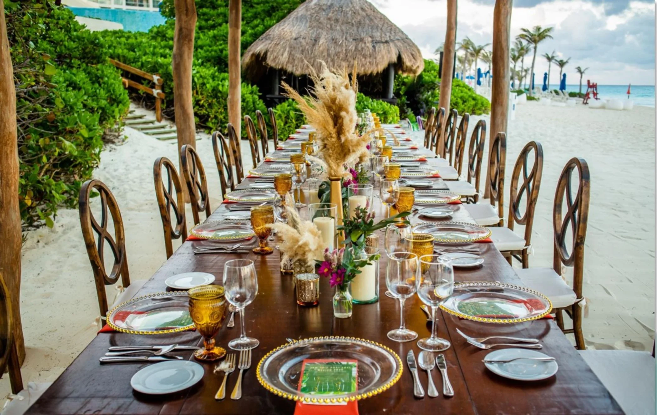 Pergola at South Beach venue at Live Aqua Cancun
