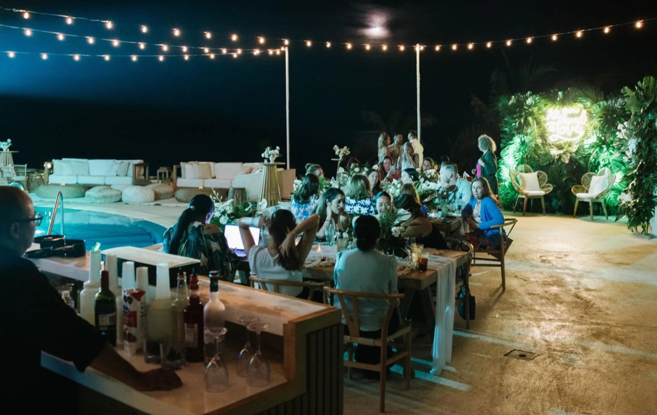 Pool Club venue at Live Aqua Cancun