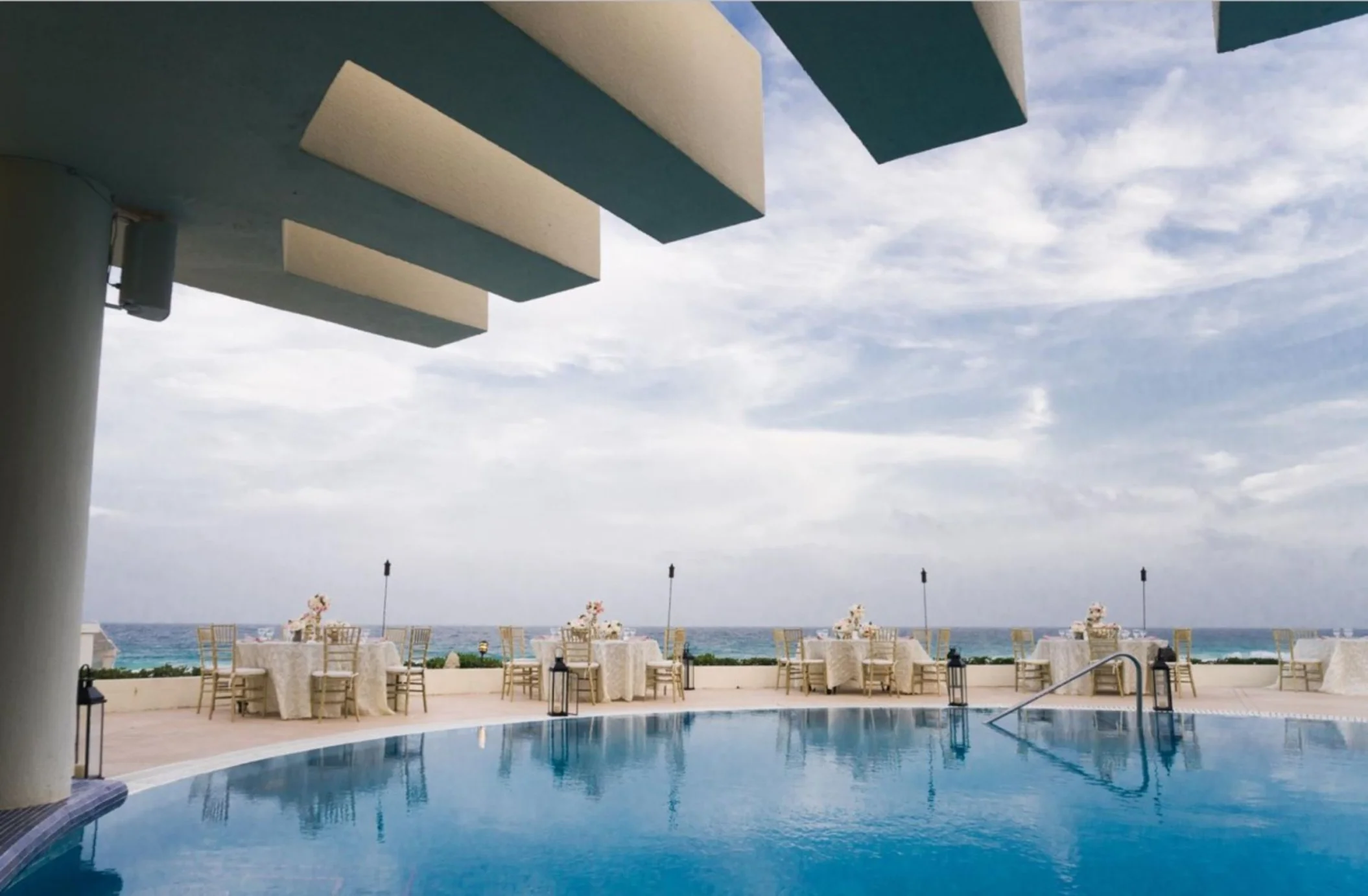 Pool Club venue at Live Aqua Cancun