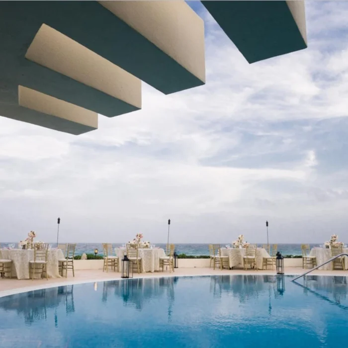 Pool Club venue at Live Aqua Cancun