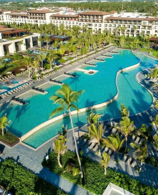 aerial view of Lopesan Costa Bavaro Resort