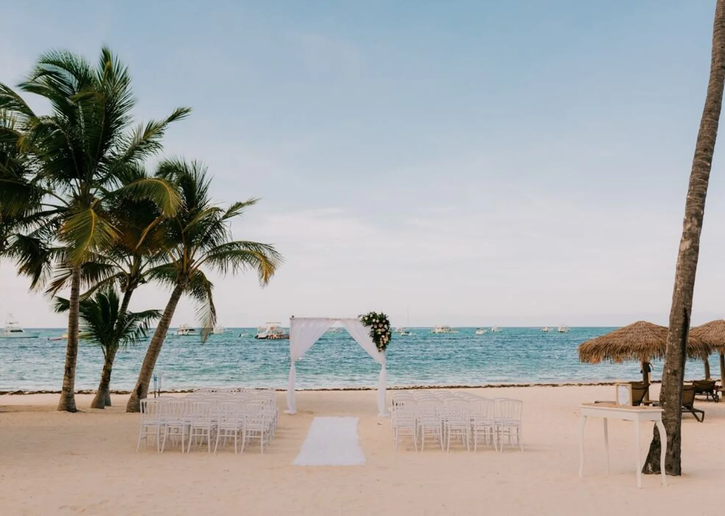 beach wedding venue at Lopesan Costa Bavaro Resort