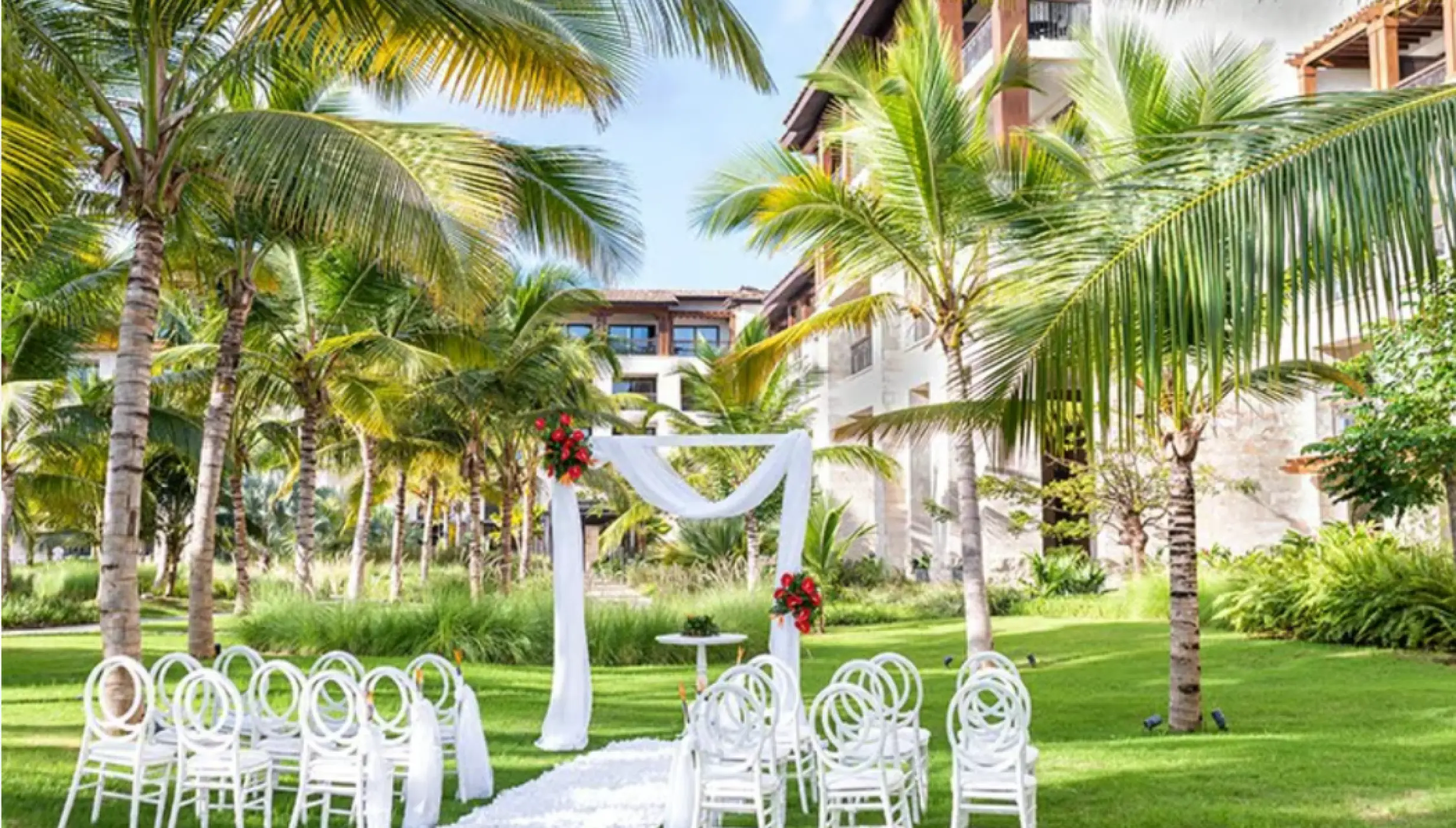 garden venue at Lopesan Costa Bavaro Resort