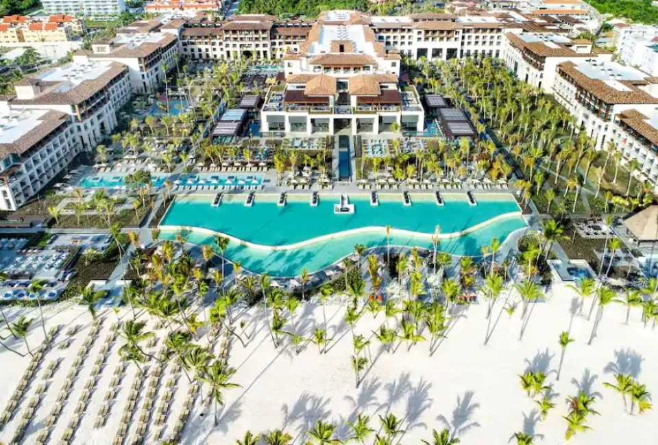 Lopesan Costa Bavaro Resort, Spa & Casino aerial view
