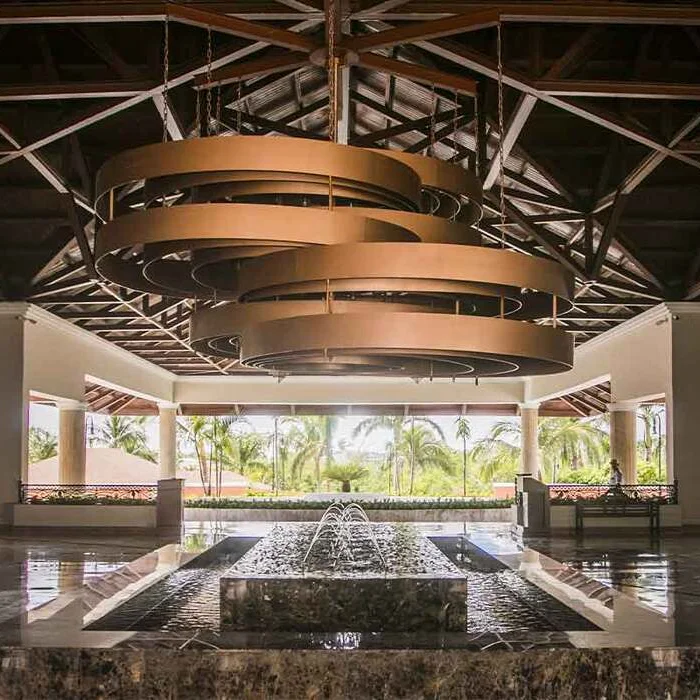 lobby of Majestic Colonial Punta Cana