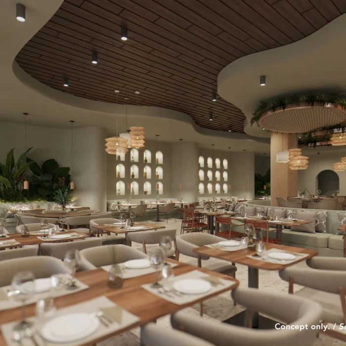 La Rinascita restaurant at Majestic Mirage Costa Mujeres