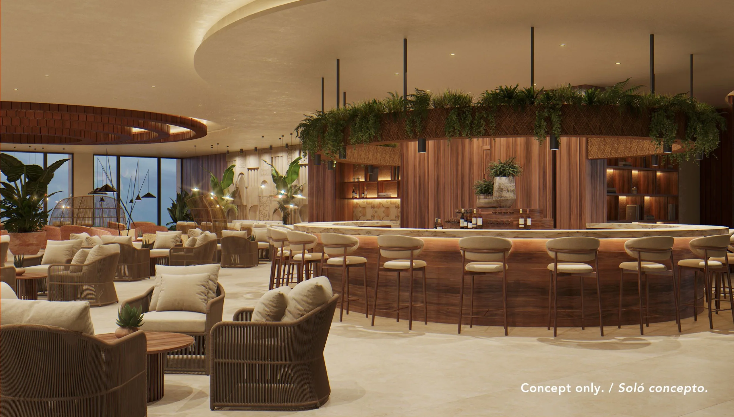 piano bar at majestic mirage costa mujeres