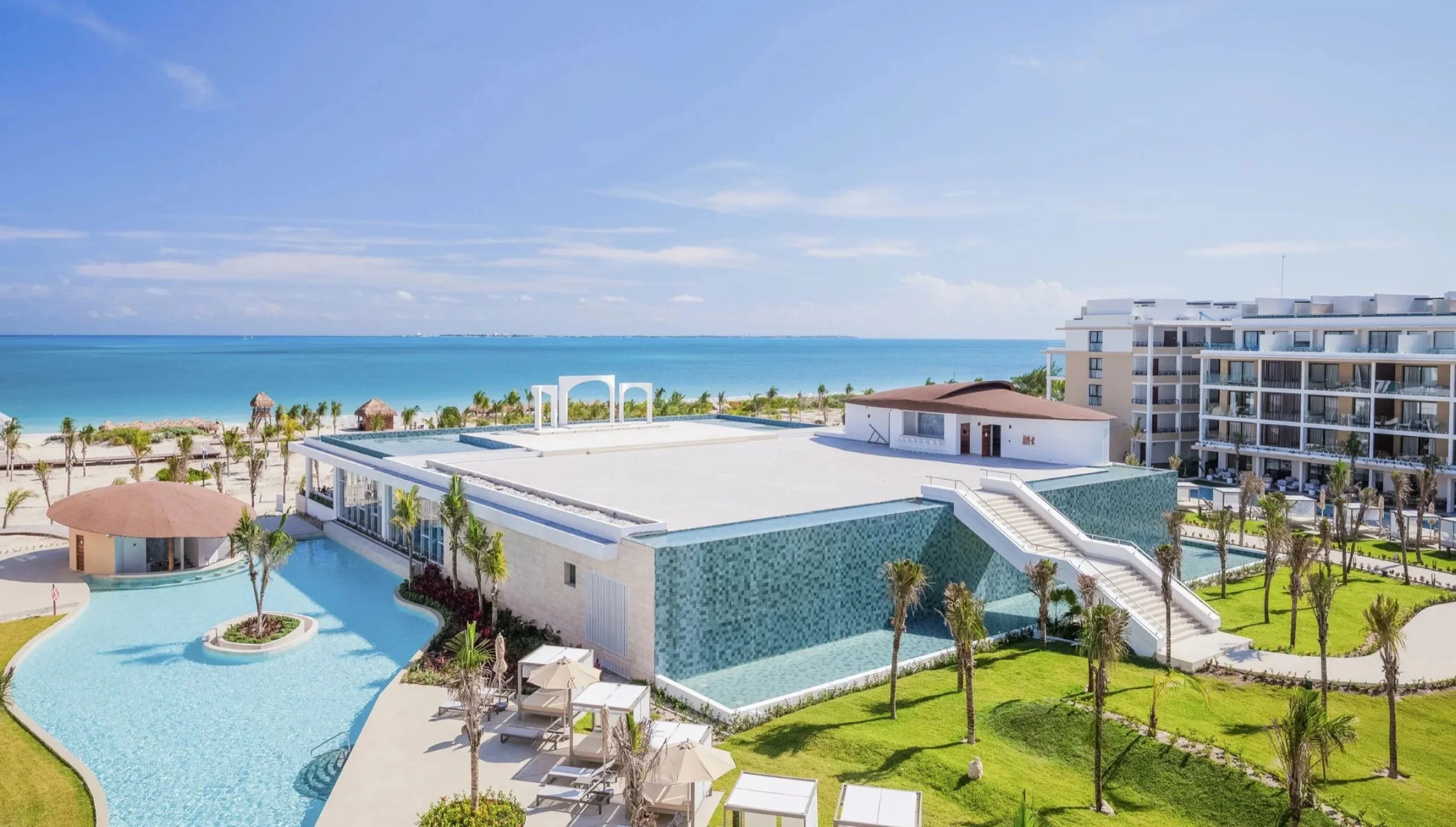 sky terrace venue at majestic mirage costa mujeres