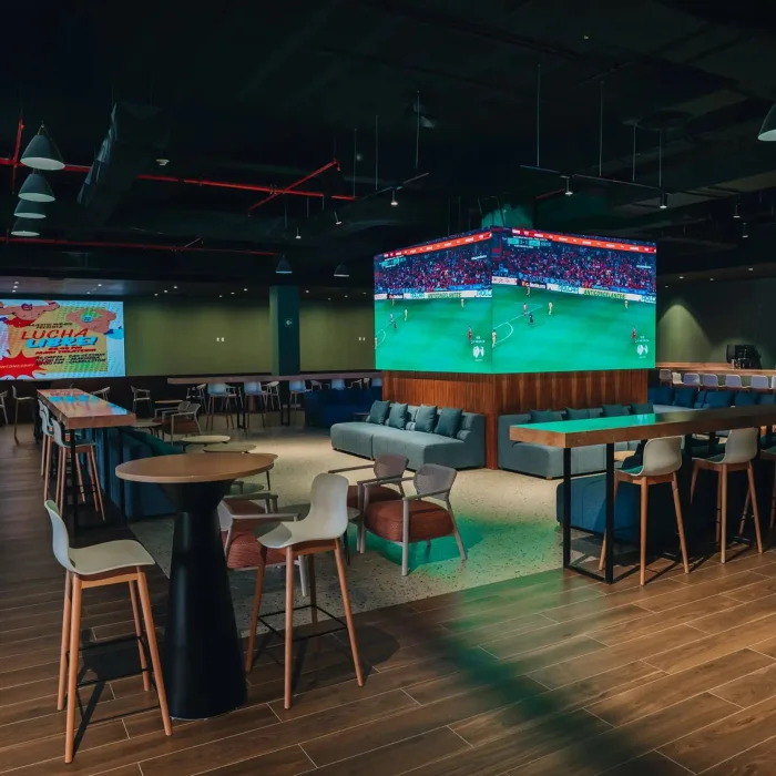 sports bar at Majestic Mirage Costa Mujeres