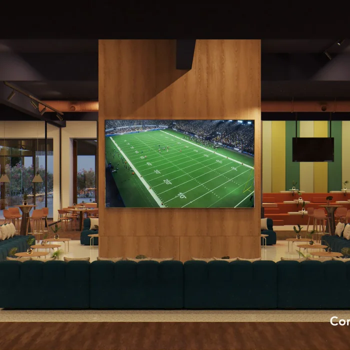 sports lounge at Majestic Mirage Costa Mujeres