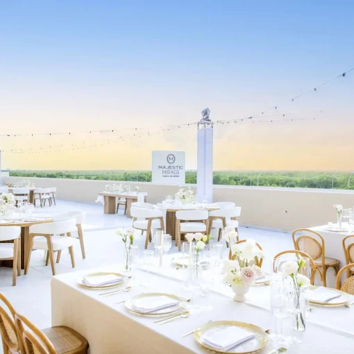 wedding reception at majestic mirage costa mujeres