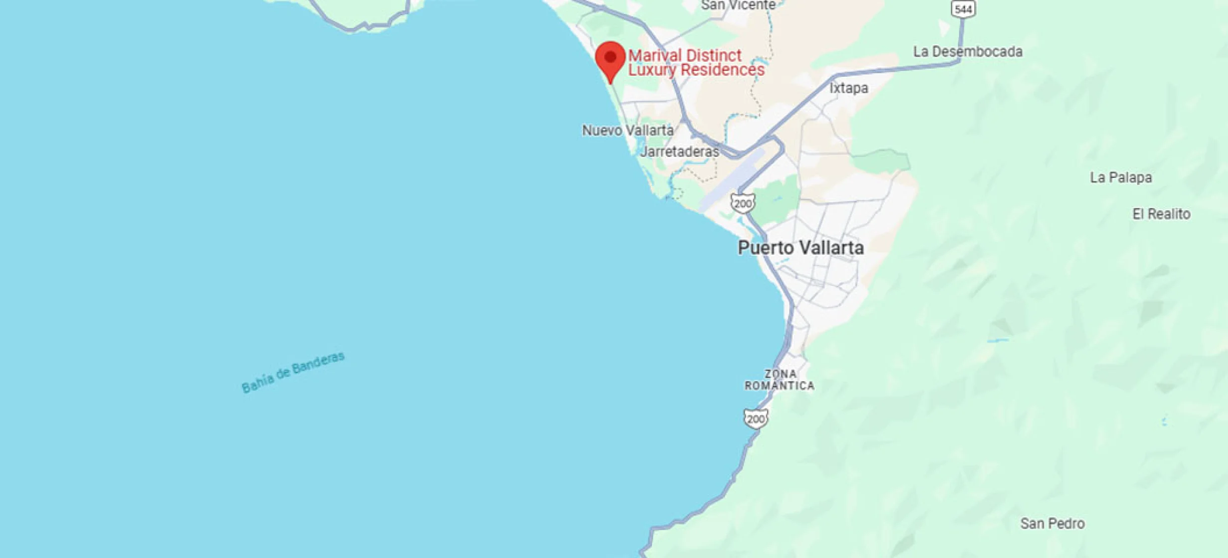 Marival Distinct Luxury map