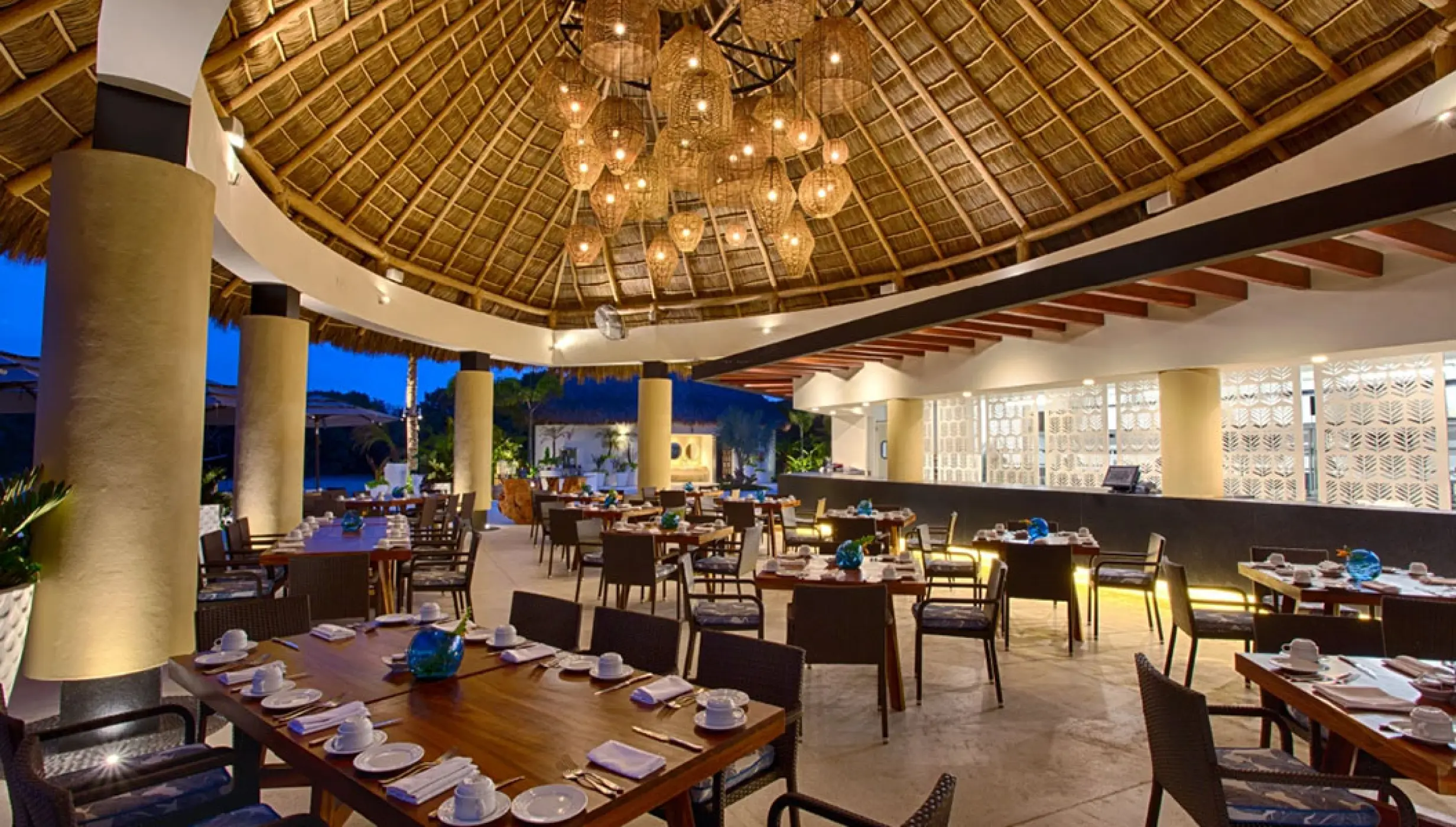 Mozzamare Beach Club at Marival Distinct Luxury residences.