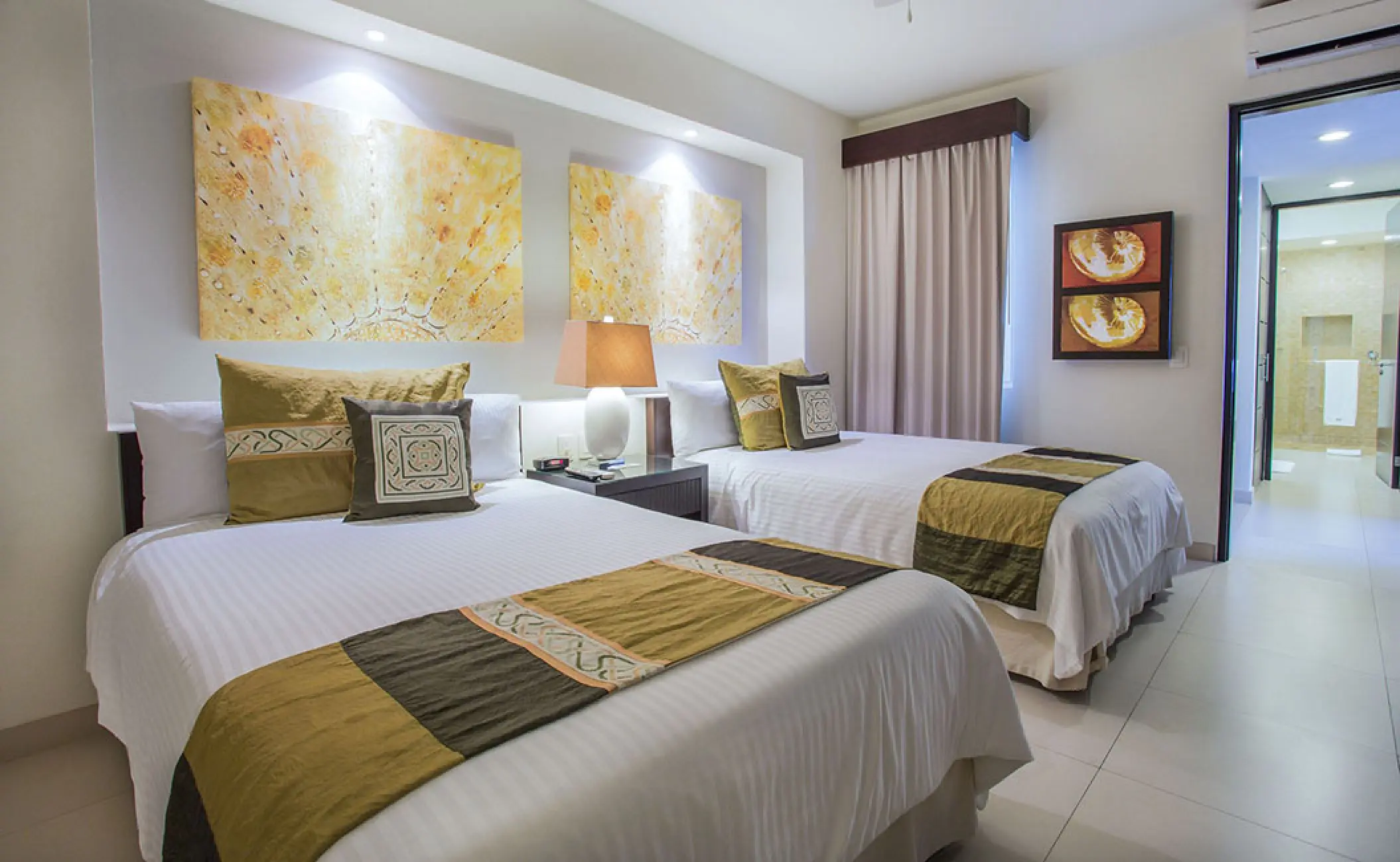 Two-bedroom luxury residence guest room at Marival Distinct, Puerto Vallarta