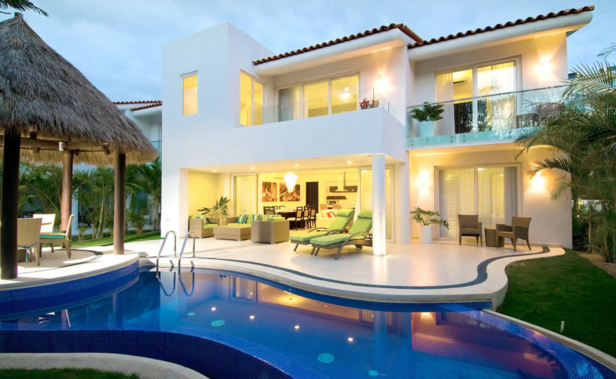 Marival Distinct private villa exterior with a pool and terrace, Puerto Vallarta