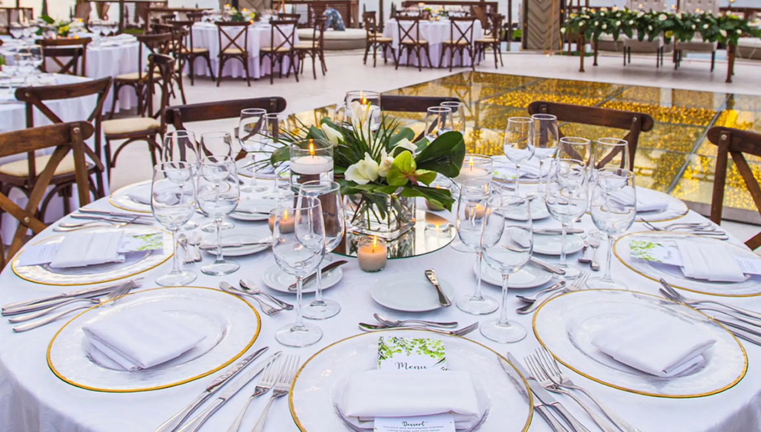 Weddings at Marival Distinct Luxury residences.
