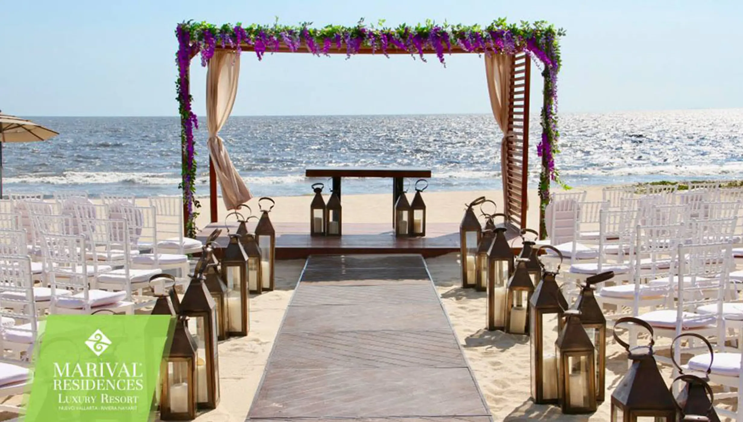 Weddings at Marival Distinct Luxury residences.