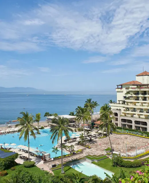 Marriott Resort and Spa overview from balcony