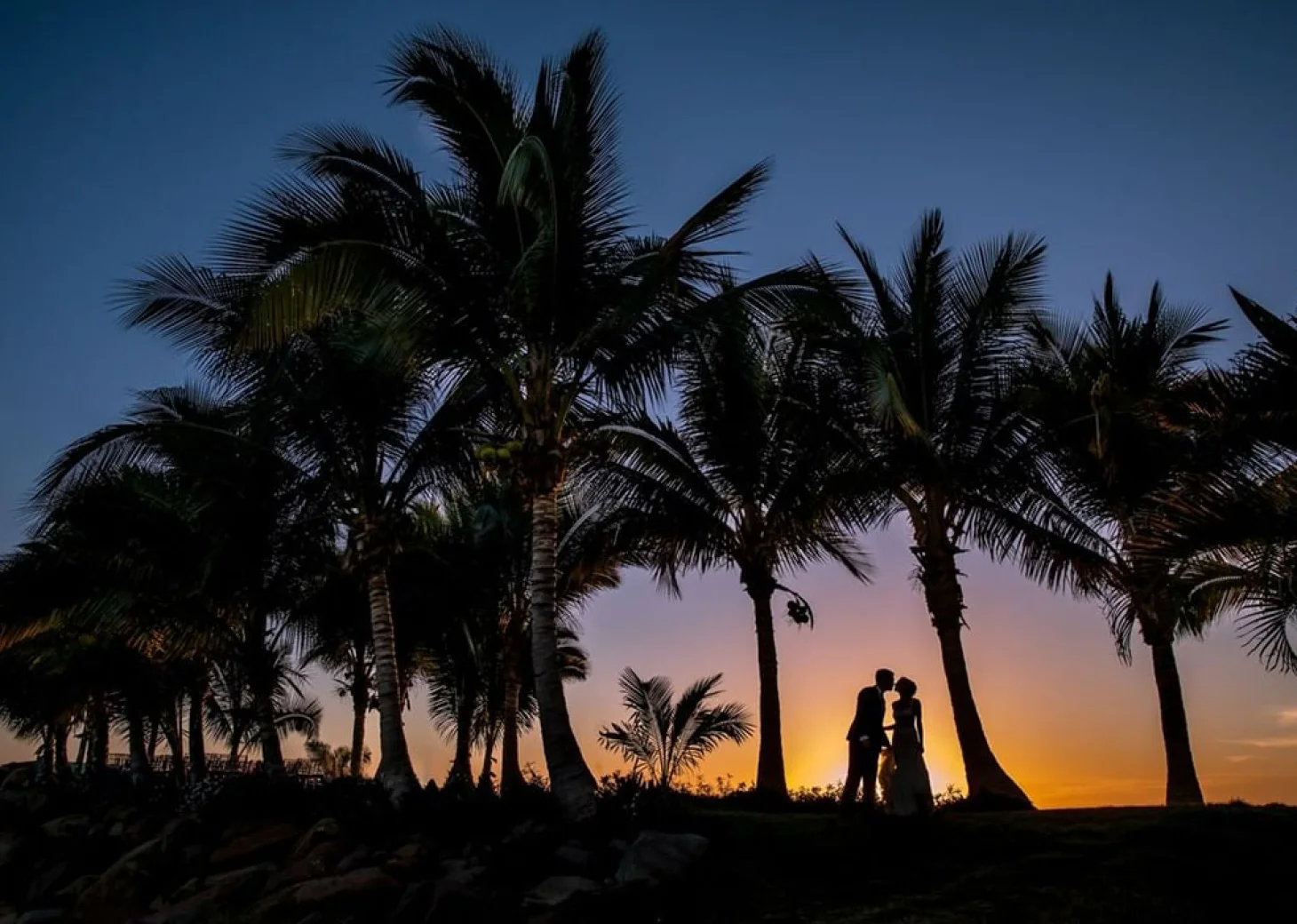 Couple on the Jetty Wedding Venue at Marriott Puerto Vallarta